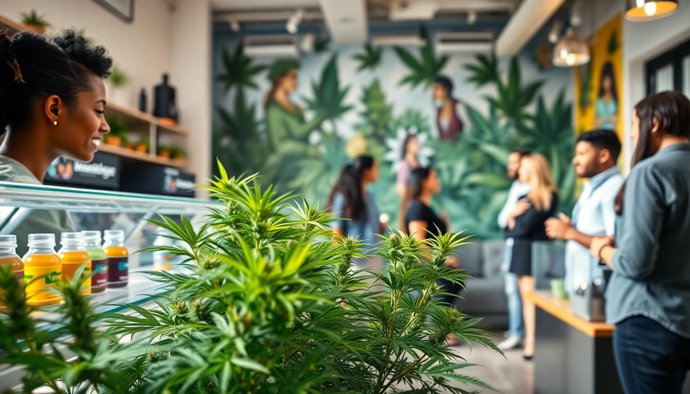 Genießen Sie die besten Cannabisprodukte bei Weedmaps Lloret de Mar in einem modernen Ambiente.