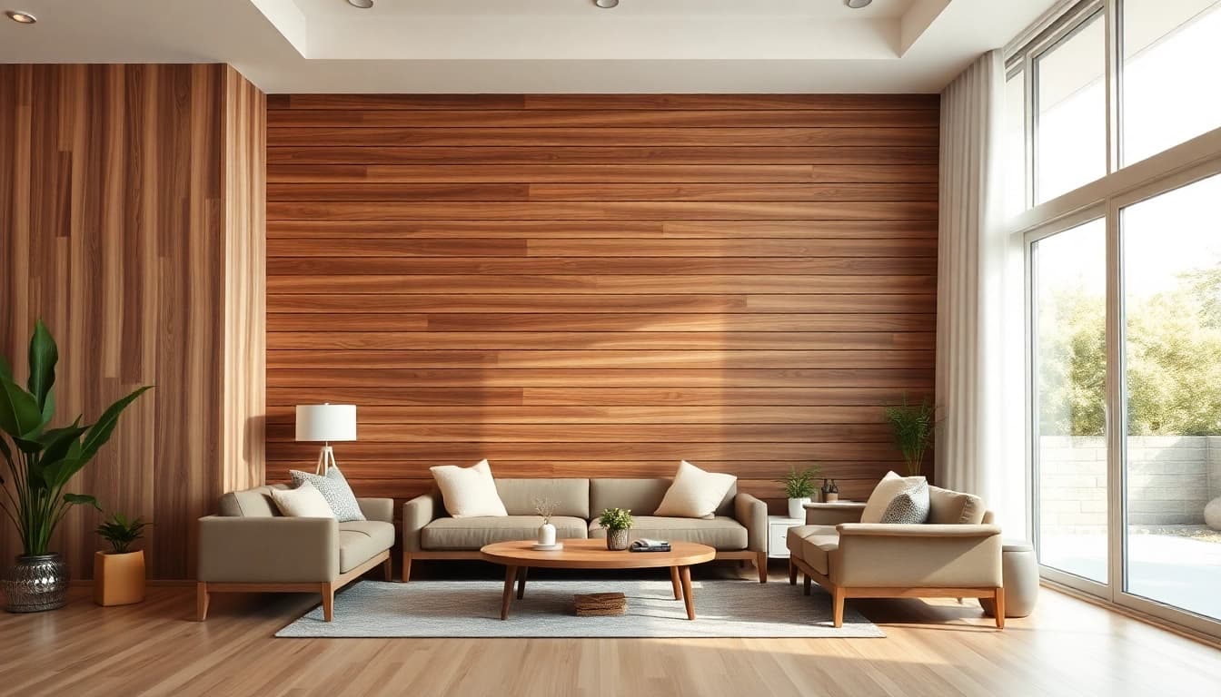 Enhance your space with a stunning wood slat wall panel that brings warmth and style to interiors.