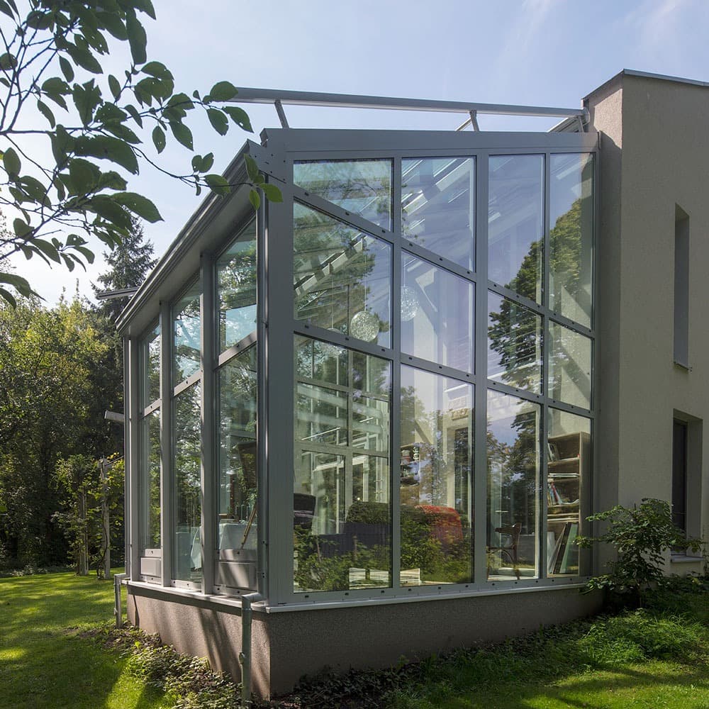Glasdach fuer Carport wetterfest und elegant – ADA-Wintergarten Qualitaet