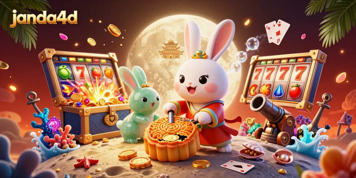 Janda4d menghadirkan peluang menang dengan slot dan simbol keberuntungan di bulan.