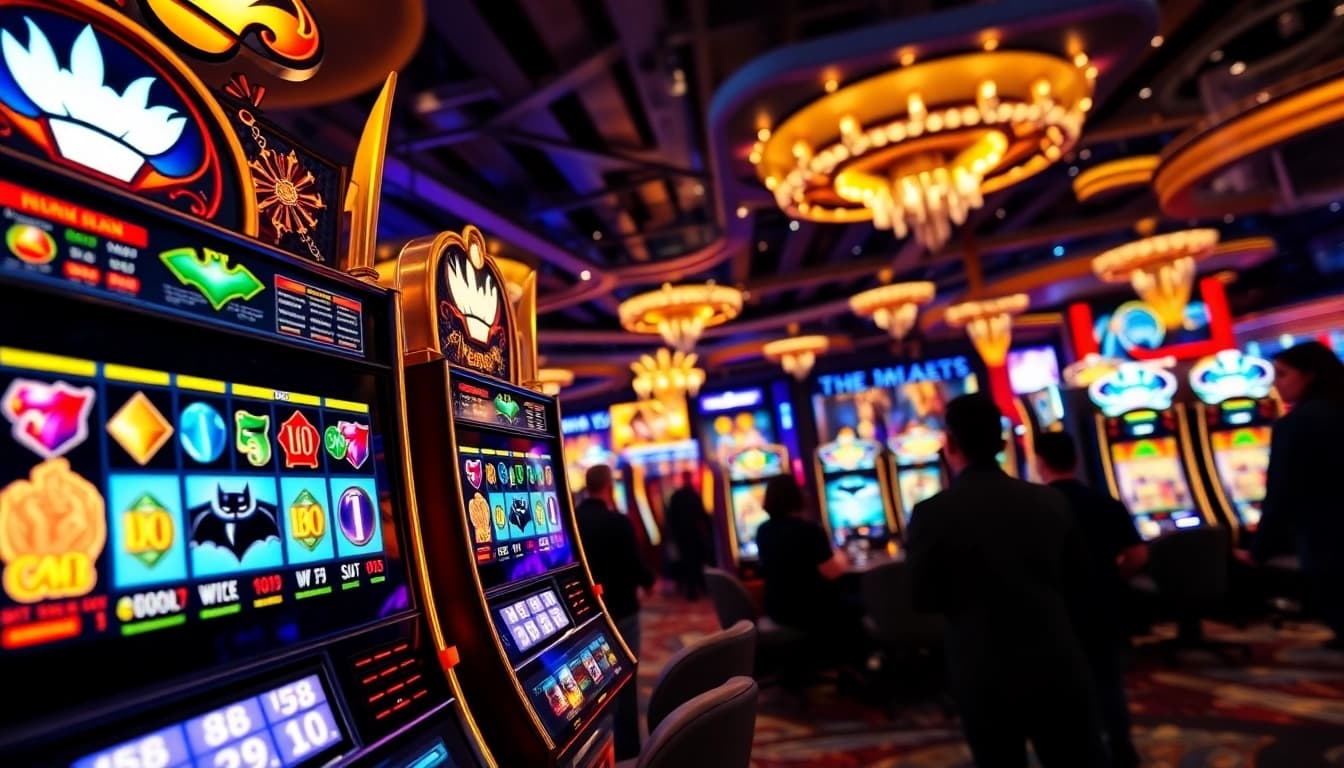 Menangkan di batman138 slot dengan desain mesin slot yang elegan dan interaksi pemain yang bersemangat.