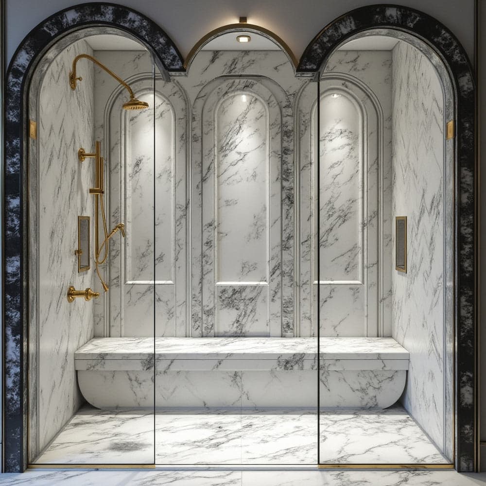 Black Shower Door Options for Small Bathrooms