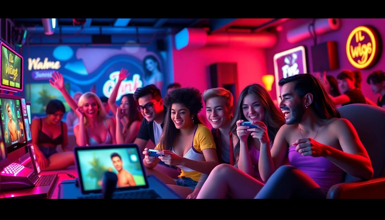 Engage in exciting free porn games with vibrant characters and dynamic gameplay.