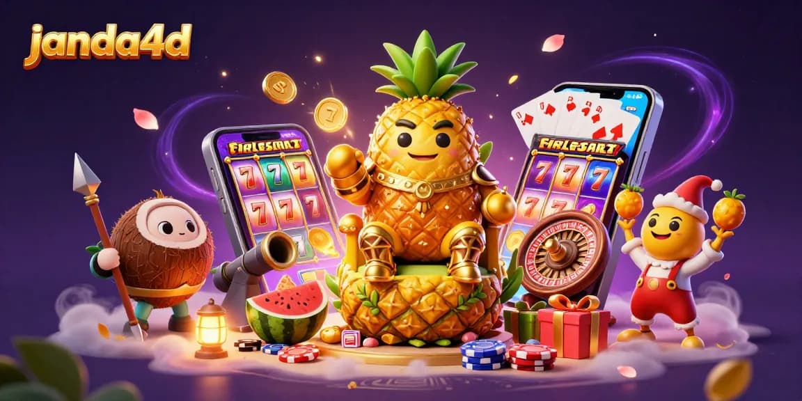 Permainan slot online Janda4D dengan jackpot menarik dan banyak koin emas mengalir.