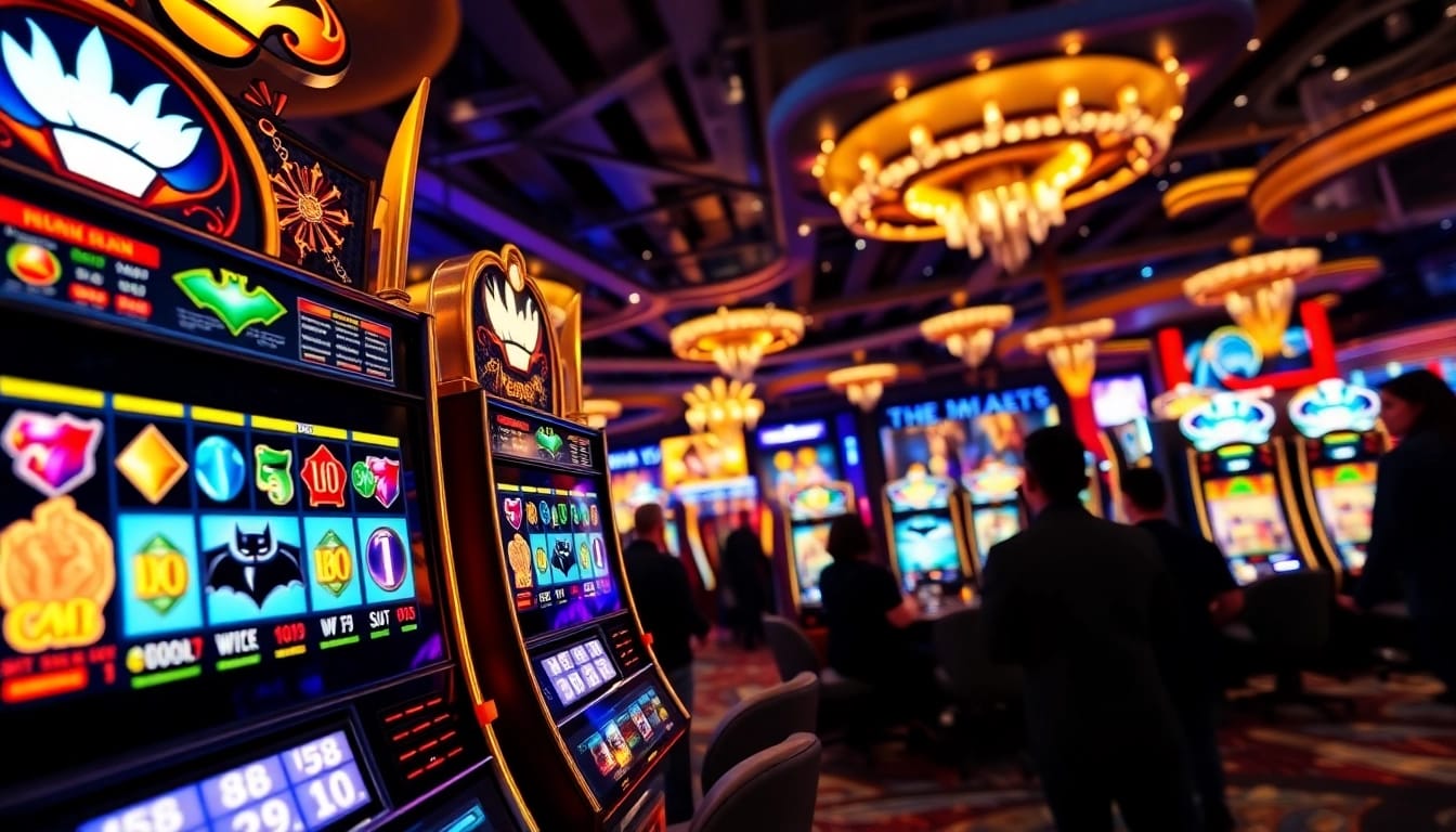 Menangkan di batman138 slot dengan desain mesin slot yang elegan dan interaksi pemain yang bersemangat.