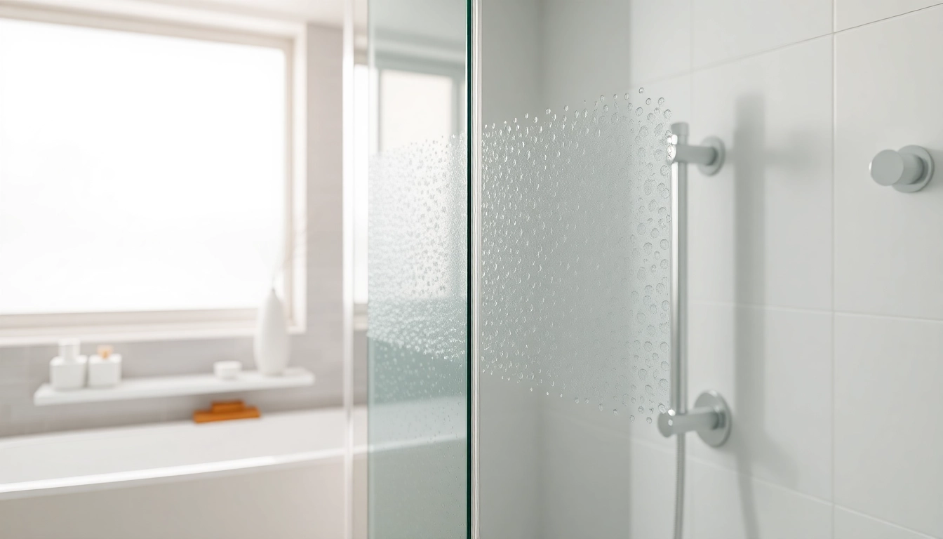 Découvrez une paroi de douche moderne dans un élégant cadre de salle de bains.