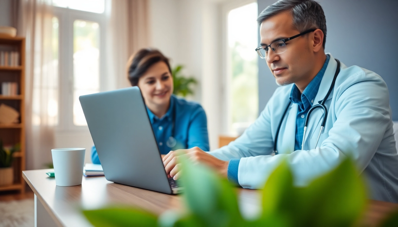 Engaging in a low cost telemedicine consultation for accessible healthcare opportunities.