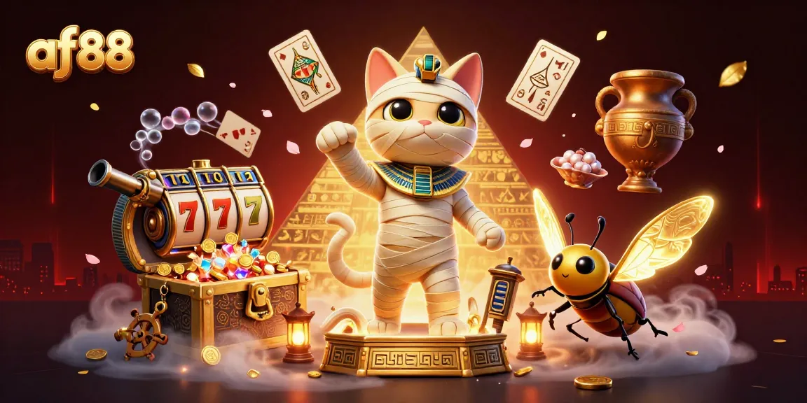 Experience thrilling games at af88 while surrounded by vibrant casino action and dynamic elements.