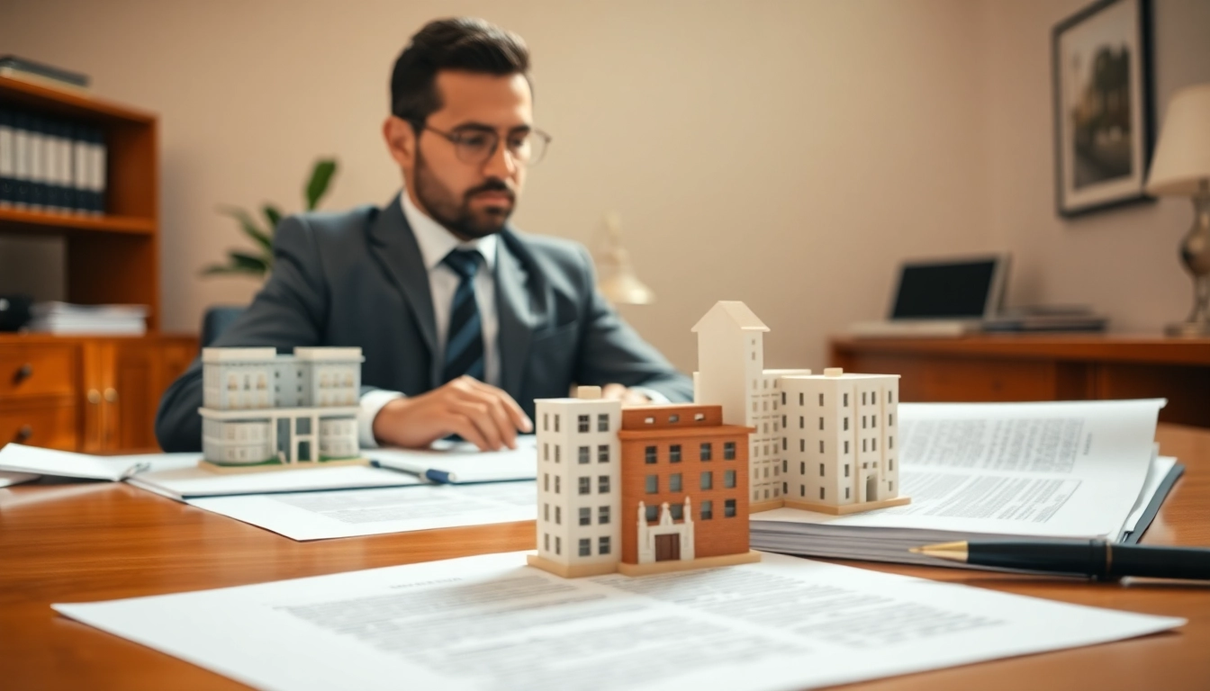 A Brooklyn Real Estate Lawyer consulting with clients in a welcoming office.