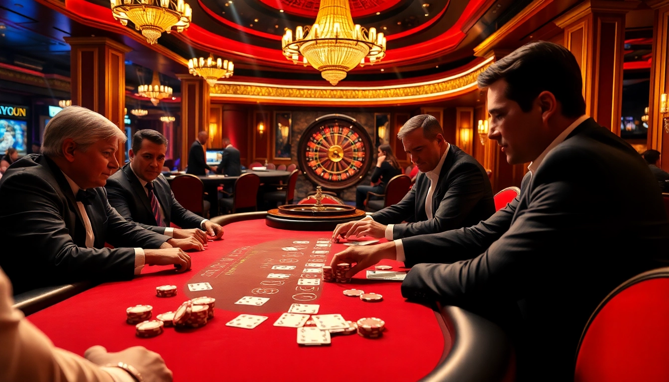 Experience the excitement of poker at Haywin casino with engaging players and vibrant atmosphere.