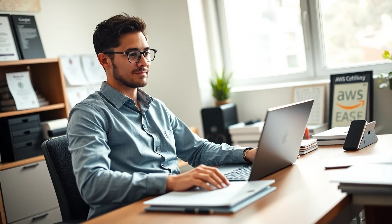 Pay someone to take my AWS exam, showcasing a focused individual taking an online exam.
