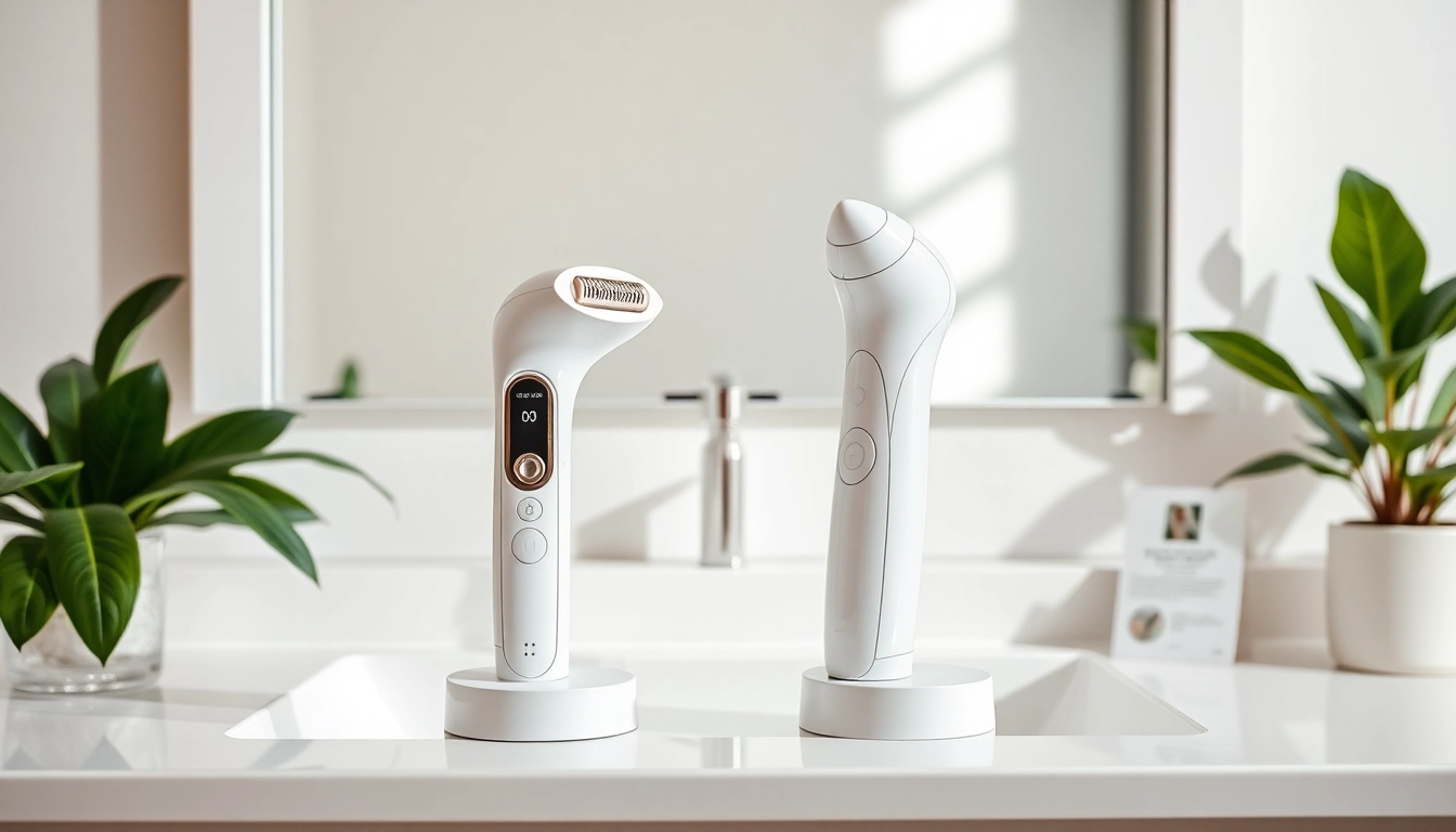Compare the effectiveness of ulike vs 5 min skin in achieving home hair removal results.