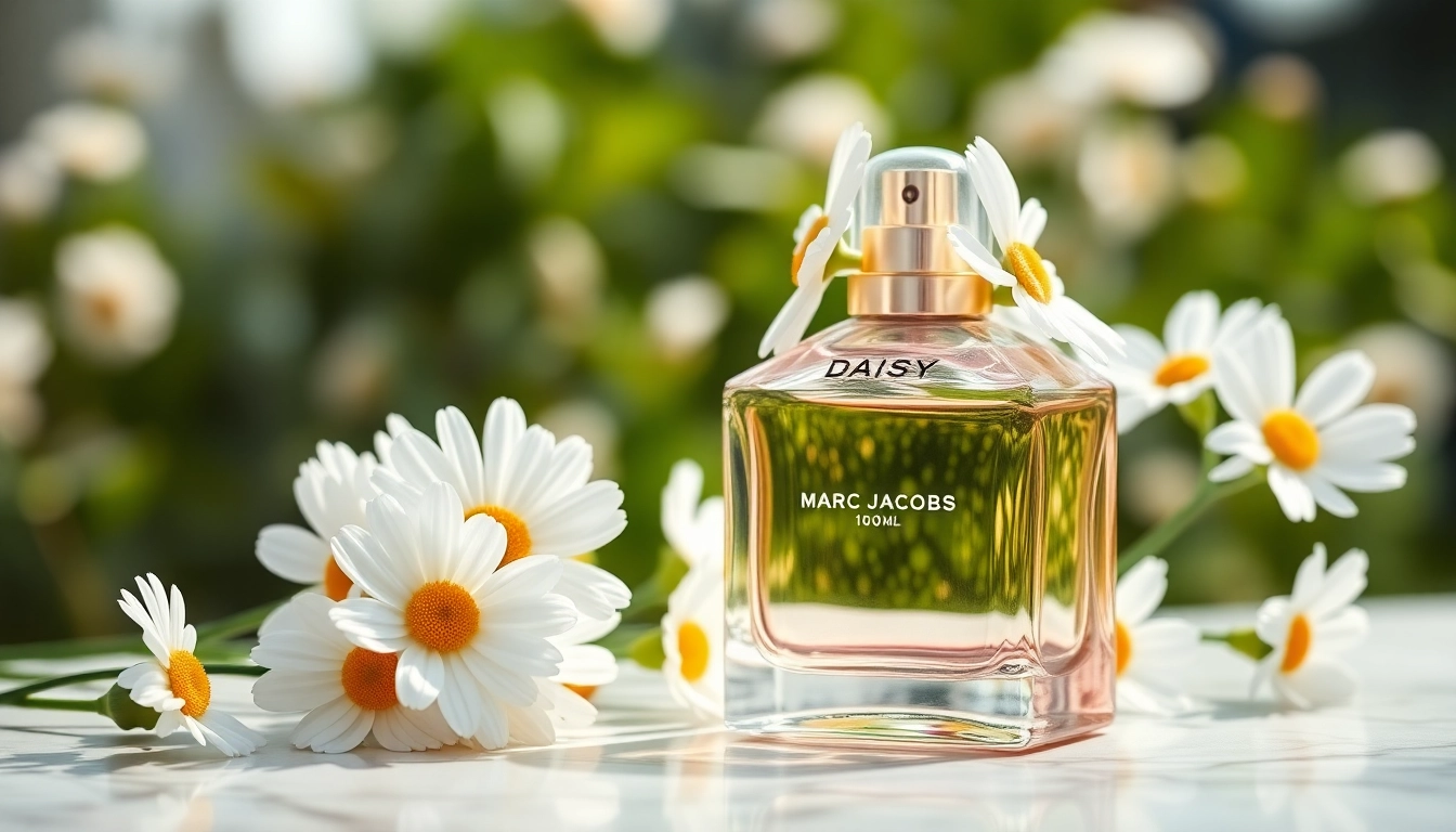 Experience the elegance of marc jacobs daisy 100ml perfume with its floral features and charming bottle design.
