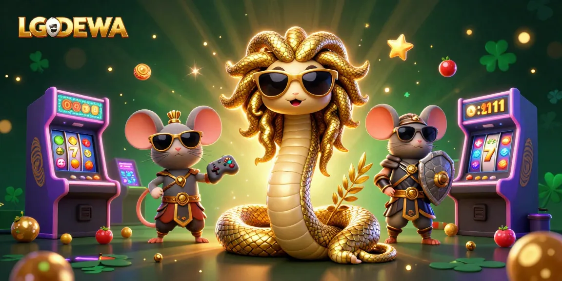 Engage with LGODEWA's exciting slot games featuring vibrant visuals and thrilling elements.