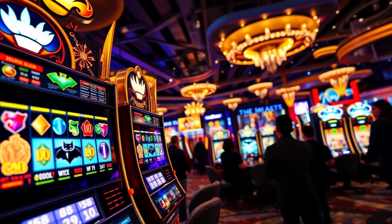 Menangkan di batman138 slot dengan desain mesin slot yang elegan dan interaksi pemain yang bersemangat.
