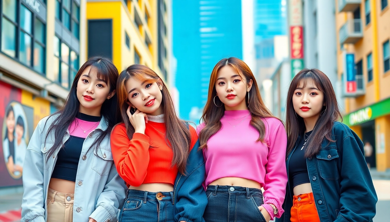 Capture the blackpink members Jisoo, Jennie, Rosé, and Lisa showcasing their unique styles and energetic personalities.
