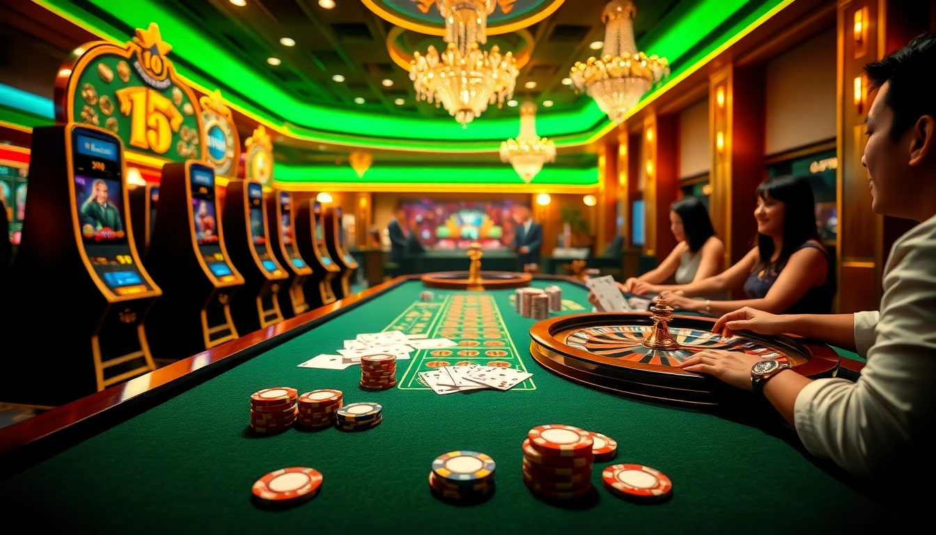 Experience the excitement of winning at 789club with vibrant casino games, tables, and enthusiastic players.