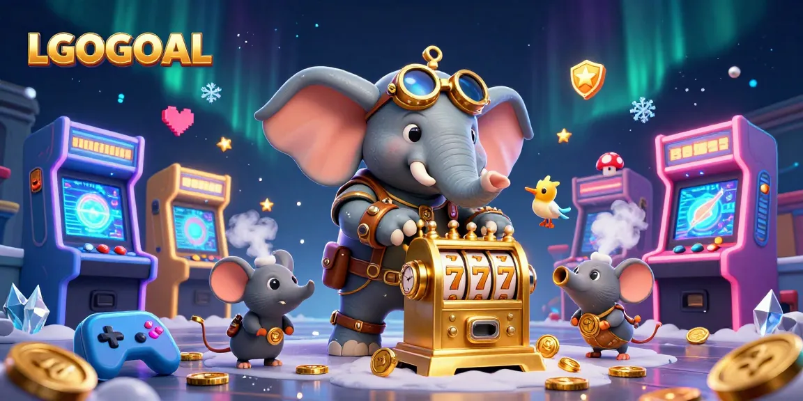 Spin the golden slot machine with LGOGOAL’s vibrant gaming elements for thrilling jackpots.