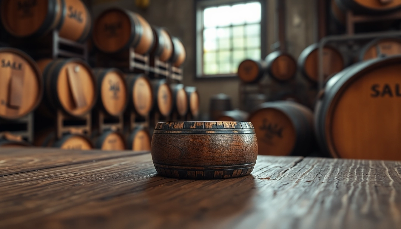 Elegant Whiskey Barrel Wedding Bands: Craftsmanship Meets Rustic Charm