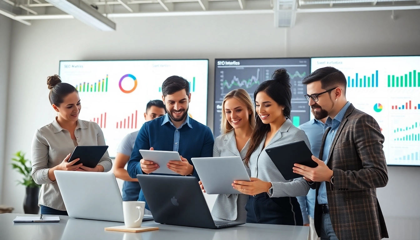 Boost your Edmonton SEO with innovative strategies in a collaborative workspace.