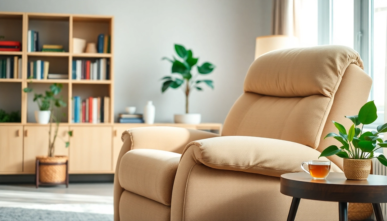 Experience the comfort of a lift chair with heat and massage, perfectly designed for relaxation.