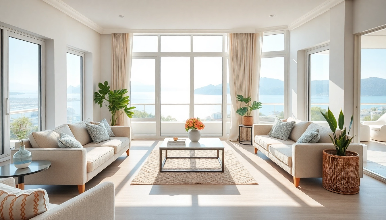 Explore a bright apartment for rent in alanya turkey with stunning Mediterranean views.