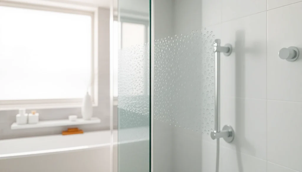 Découvrez une paroi de douche moderne dans un élégant cadre de salle de bains.