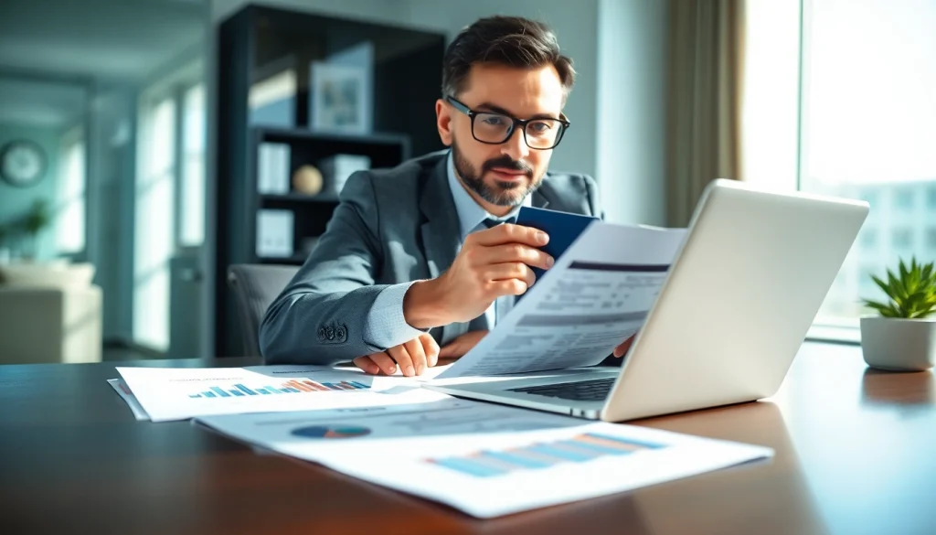 카드 한도 현금화 전문 컨설턴트가 분석하는 모습.