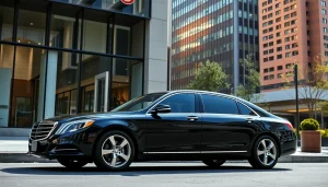 Chauffeur Nottingham provides a professional and luxury chauffeur service with an elegant sedan.