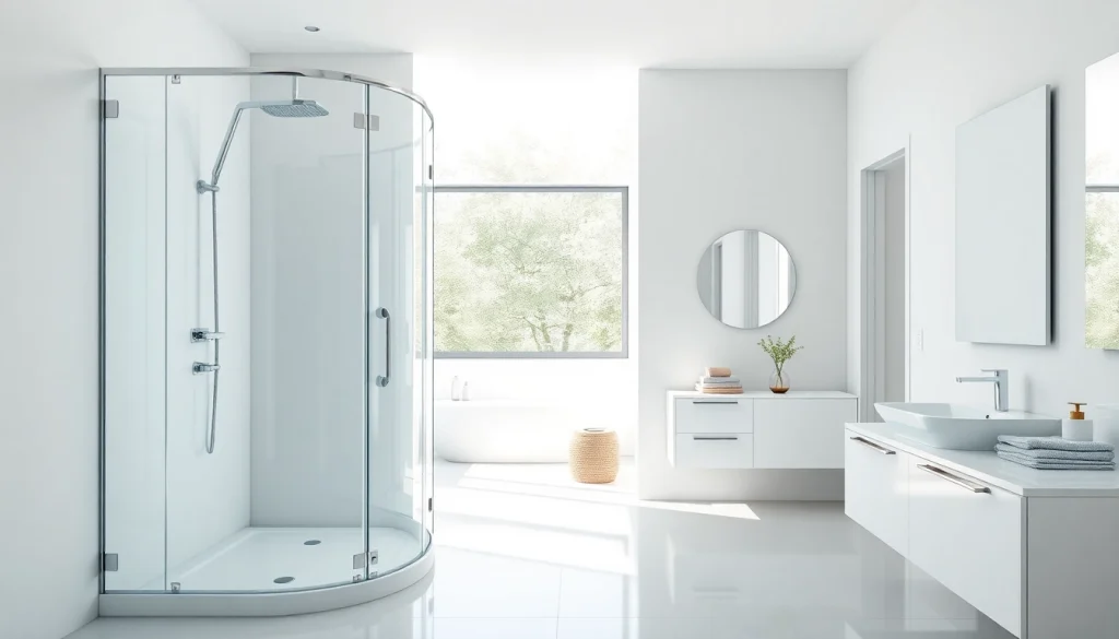 Stylish sonni Duschkabine presented beautifully in a modern bathroom context.