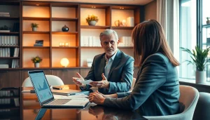 카드깡 개념을 설명하는 금융 상담 장면을 다룬 이미지