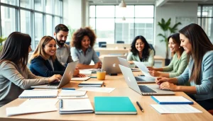 Providing valuable resume advice near me in a collaborative professional workspace.