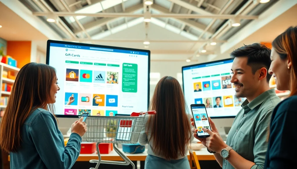 다양한 상품권 옵션이 있는 활기찬 디지털 마켓플레이스에서 상품권소액결제를 발견해 보세요.