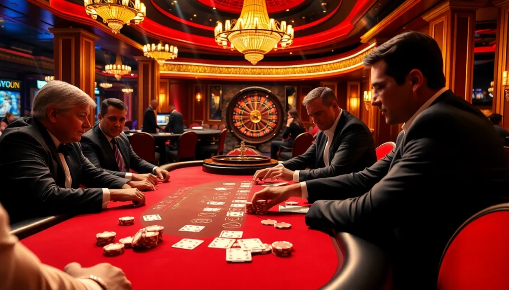 Experience the excitement of poker at Haywin casino with engaging players and vibrant atmosphere.