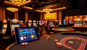 Experience the excitement of MM88 with vibrant casino games and luxurious betting options.