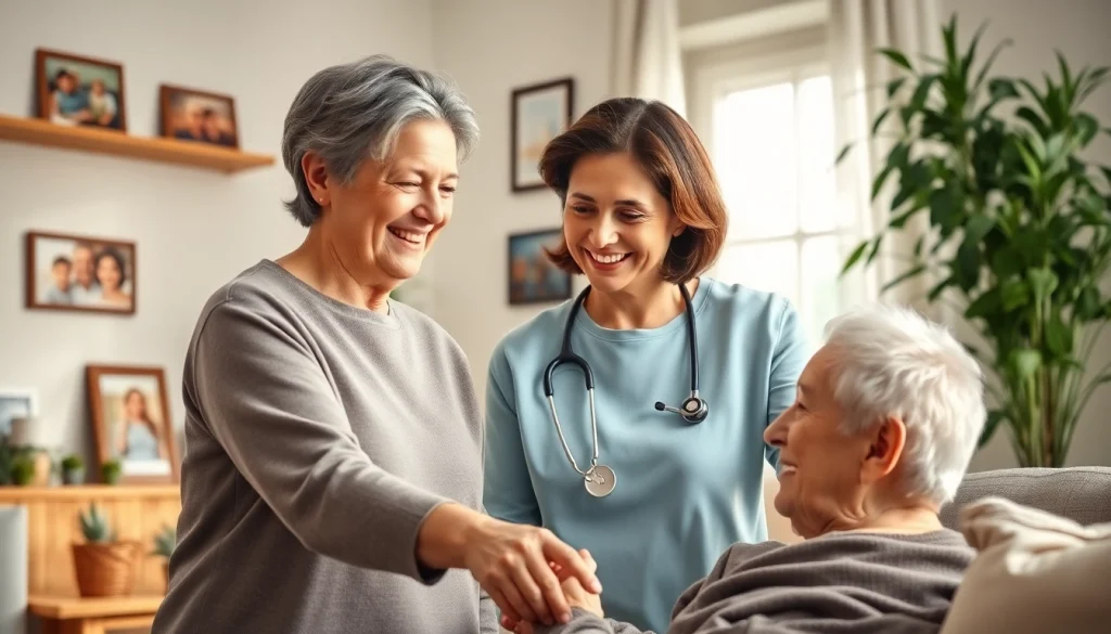 Senior caregivers austin tx providing comfort and support in a homely setting.