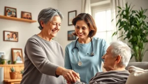 Senior caregivers austin tx providing comfort and support in a homely setting.